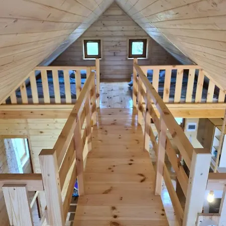 Siedlisko Nad Jeziorem Skarlinskim 5b, Mazury, Jezioro, Domek, Bania Ferienhaus *