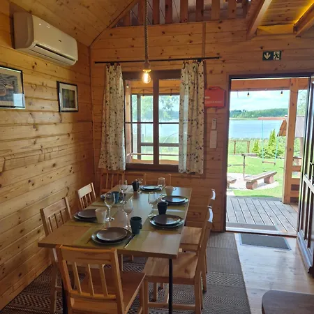 Siedlisko Nad Jeziorem Skarlinskim 5b, Mazury, Jezioro, Domek, Bania * Kurzetnik