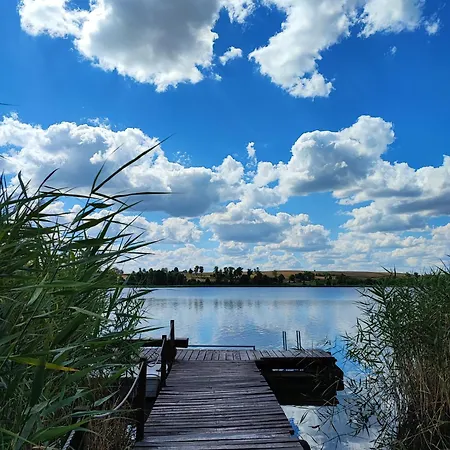 Siedlisko Nad Jeziorem Skarlinskim 5b, Mazury, Jezioro, Domek, Bania Feriehus Kurzetnik