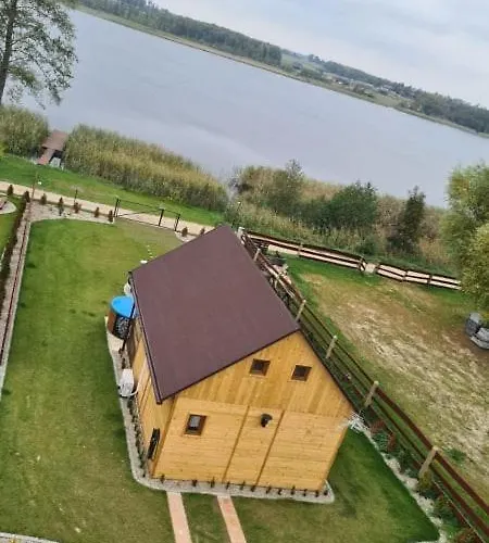 Siedlisko Nad Jeziorem Skarlinskim 5b, Mazury, Jezioro, Domek, Bania Дом отдыха