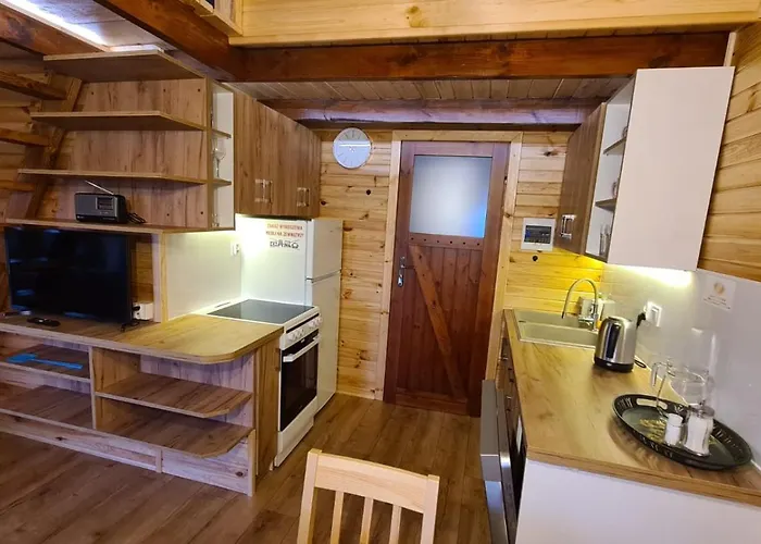 Siedlisko Nad Jeziorem Skarlinskim 5b, Mazury, Jezioro, Domek, Bania Дом отдыха